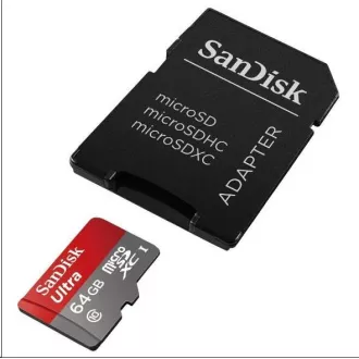 SanDisk MicroSDXC-Karte 32GB Ultra (80MB/s, Klasse 10, Android) + Adapter SanDisk MicroSDXC-Karte 32GB Ultra (80MB/s, Klasse 10, Android) + Adapter