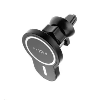 FIXED MagClick Autohalterung mit kabellosem Laden, 15W, USB-C, schwarz