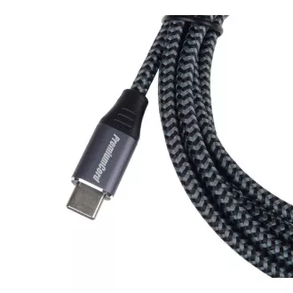 PREMIUMCORD USB-C auf USB 3.0 A Kabel (USB 3.1 Generation 1, 3A, 5Gbit/s) 1m Geflecht