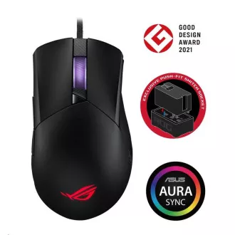 ASUS-Maus ROG GLADIUS III (P514), USB, schwarz