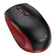 GENIUS Maus NX-8006S / 1600 dpi / kabellos / lautlos / schwarz-rot
