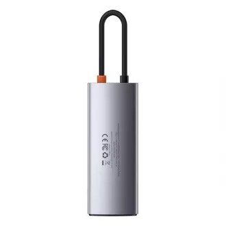 Baseus Metal Gleam Series 5in1 HUB Typ-C (USB-C PD 100W, 3* USB 3.0, HDMI) grau Baseus Metal Gleam Series 5in1 HUB Typ-C (USB-C PD 100W, 3* USB 3.0, HDMI) grau