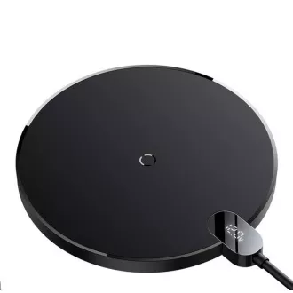 Baseus Wireless Charger Digital LED Gen 2 15W Schwarz