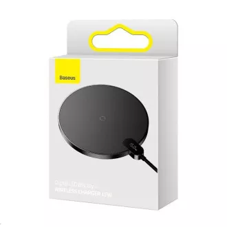 Baseus Wireless Charger Digital LED Gen 2 15W Schwarz