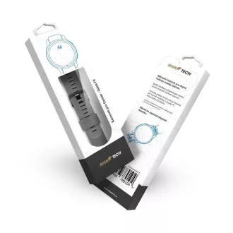 RhinoTech Armband für Garmin QuickFit Sport Silikon 26mm grau