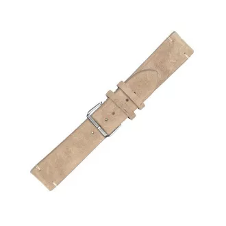 RhinoTech Universalband Echtes Wildleder Schnellspanner 22mm beige RhinoTech Universalband Echtes Wildleder Schnellspanner 22mm beige