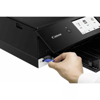 Canon PIXMA Drucker TS8350A schwarz - Farbe, MF (Druck, Kopierer, Scan, Cloud), Duplex, USB, Wi-Fi, Bluetooth