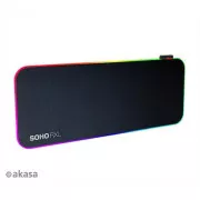 AKASA Mauspad SOHO RXL, RGB Gaming Mauspad, 78x30cm, 4mm dick