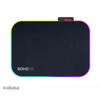 AKASA Mauspad SOHO RS, RGB Gaming Mauspad, 35x25cm, 4mm dick