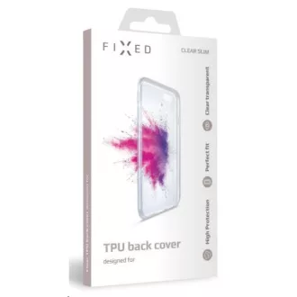 FIXED Gel-Rückseite für Apple iPhone 13, klar
