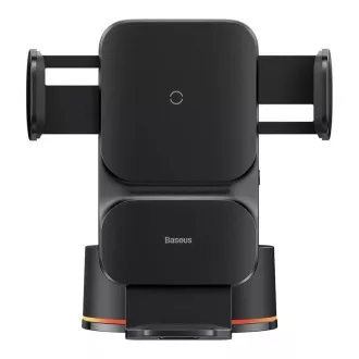 Baseus Wisdom Auto Alignment Halterung mit drahtloser Aufladung 15W, Schwarz Baseus Wisdom Auto Alignment Halterung mit drahtloser Aufladung 15W, Schwarz