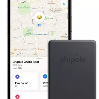 Chipolo CARD Spot- Intelligenter Brieftaschenfinder, schwarz Chipolo CARD Spot- Intelligenter Brieftaschenfinder, schwarz