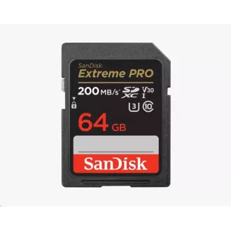 SanDisk SDXC-Karte 64GB Extreme PRO (200 MB/s Klasse 10, UHS-I U3 V30) SanDisk SDXC-Karte 64GB Extreme PRO (200 MB/s Klasse 10, UHS-I U3 V30)