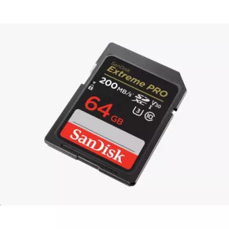 SanDisk SDXC-Karte 64GB Extreme PRO (200 MB/s Klasse 10, UHS-I U3 V30) SanDisk SDXC-Karte 64GB Extreme PRO (200 MB/s Klasse 10, UHS-I U3 V30)