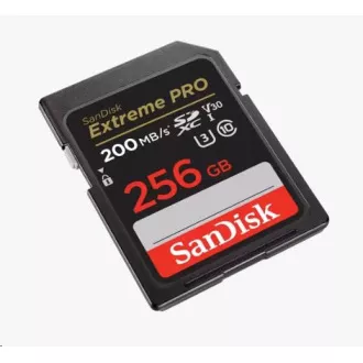 SanDisk SDXC-Karte 256GB Extreme PRO (200 MB/s Klasse 10, UHS-I U3 V30)