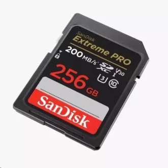 SanDisk SDXC-Karte 256GB Extreme PRO (200 MB/s Klasse 10, UHS-I U3 V30)