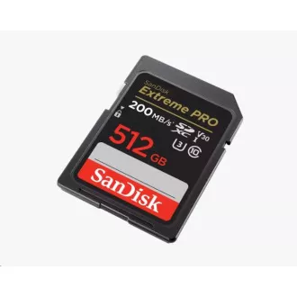 SanDisk SDXC-Karte 512GB Extreme PRO (200 MB/s Klasse 10, UHS-I U3 V30)