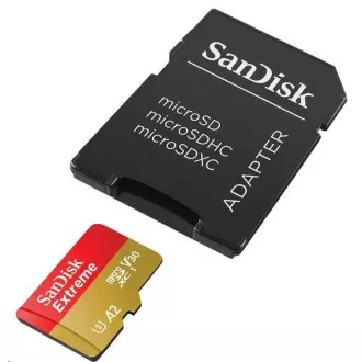 SanDisk micro SDXC Karte 128GB Extreme (190 MB/s Klasse 10, UHS-I U3 V30) Adapter SanDisk micro SDXC Karte 128GB Extreme (190 MB/s Klasse 10, UHS-I U3 V30) Adapter