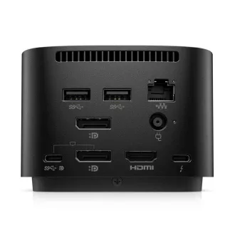 HP Dock - Thunderbolt 120W G4 EURO (Haken) 1xTB4, 4x USB 3.2, 2xUSB-C 3.2, HDMI 2.0, 2xDP 1.4, 1xRJ45 HP Dock - Thunderbolt 120W G4 EURO (Haken) 1xTB4, 4x USB 3.2, 2xUSB-C 3.2, HDMI 2.0, 2xDP 1.4, 1xRJ45