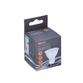 Solight LED-Lampe, Spot, 7W, GU10, 6000K, 595lm, weiß Solight LED-Lampe, Spot, 7W, GU10, 6000K, 595lm, weiß