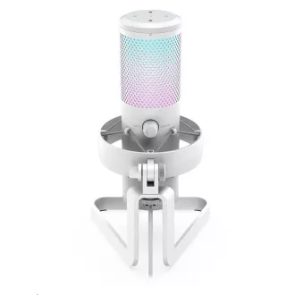 SPC Gear Mikrofon AXIS Streaming-Mikrofon Onyx Weiß USB