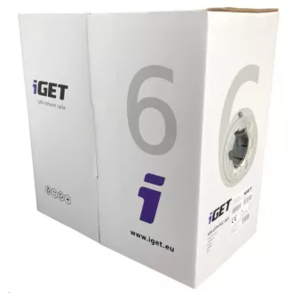 iGet CAT6 UTP PVC Eca Netzwerkkabel 305m/Box