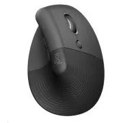Logitech Lift Vertikale Ergonomische Maus, graphit/schwarz