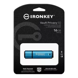 Kingston 16GB IronKey Vault Privacy 50 AES-256 verschlüsselt, FIPS 197