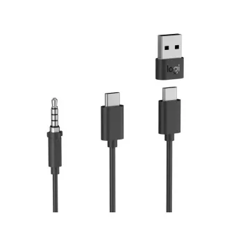 Logitech Zone Wired Earbuds Teams, graphit Logitech Zone Wired Earbuds Teams, graphit