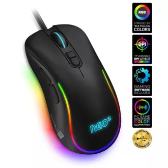 CONNECT IT NEO 2 Gaming-Maus SW, 7200 DPI, schwarz CONNECT IT NEO 2 Gaming-Maus SW, 7200 DPI, schwarz