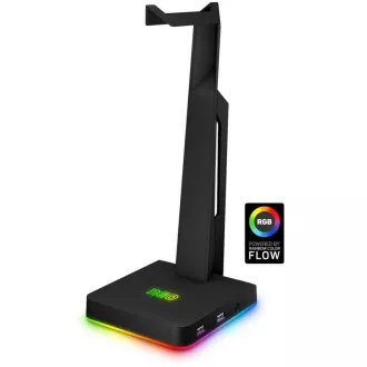 CONNECT IT NEO Stand-It RGB Kopfhörerständer   USB-Hub, schwarz