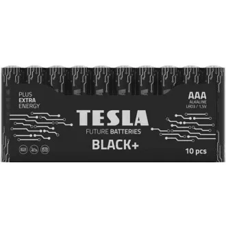 TESLA BATTERIEN AAA SCHWARZ  10ER MULTIPACK (R03 / SCHRUMPFEN 10 STÜCK)