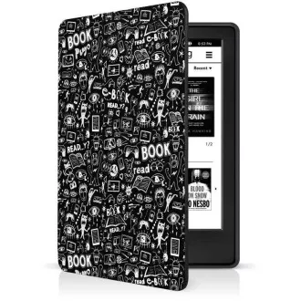 CONNECT IT Hülle für Amazon Kindle 2021 (11. Generation), DOODLE schwarz CONNECT IT Hülle für Amazon Kindle 2021 (11. Generation), DOODLE schwarz