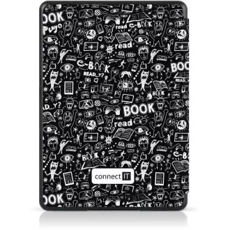 CONNECT IT Hülle für Amazon Kindle 2021 (11. Generation), DOODLE schwarz CONNECT IT Hülle für Amazon Kindle 2021 (11. Generation), DOODLE schwarz