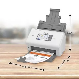 BROTHER Scanner ADS-4900W DUALSKEN A4 60ppm/120dual 600x600 60ADF USB LAN WIFI 5Ghz - Display 10.9cm
