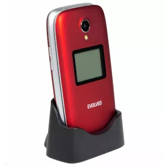 EVOLVEO EasyPhone FP, 2,8"-Klapphandy für Senioren mit Ladestation, rot EVOLVEO EasyPhone FP, 2,8"-Klapphandy für Senioren mit Ladestation, rot