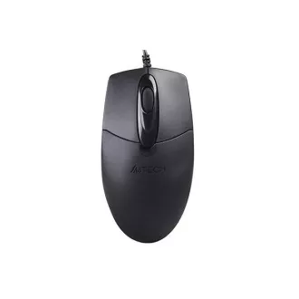 A4tech Maus OP-720, 1 Rad, 3 Tasten, USB, schwarz