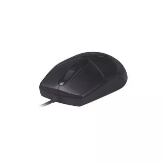 A4tech Maus OP-720, 1 Rad, 3 Tasten, USB, schwarz