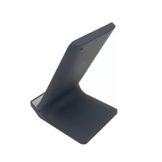 GEMBIRD Drahtloses QI-Ladegerät, 10W, mit Ständer, schwarz