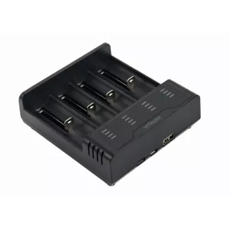 GEMBIRD Batterieladegerät BC-USB-02, 4 Stück, Ni-MH   Li-Ion