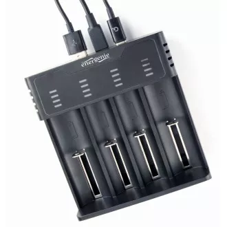 GEMBIRD Batterieladegerät BC-USB-02, 4 Stück, Ni-MH   Li-Ion
