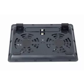 GEMBIRD Laptop-Ständer NBS-2F15-05, für Laptops bis zu 15, 6", LED, schwarz GEMBIRD Laptop-Ständer NBS-2F15-05, für Laptops bis zu 15, 6", LED, schwarz
