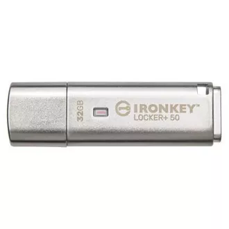 Kingston 32GB IKLP50 IronKey Locker  50 AES USB, mit 256bit Verschlüsselung
