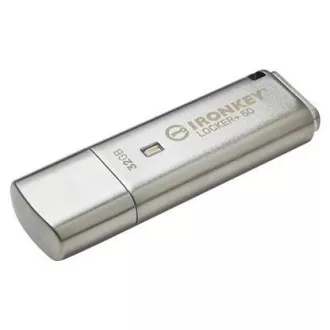 Kingston 32GB IKLP50 IronKey Locker  50 AES USB, mit 256bit Verschlüsselung