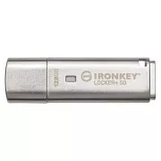 Kingston 128GB IKLP50 IronKey Locker  50 AES USB, mit 256bit Verschlüsselung
