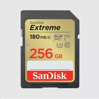 SanDisk SDXC-Karte 512GB Extreme (190 MB/s Klasse 10, UHS-I U3 V30)