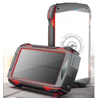 Viking solar outdoor power bank E16W 16000 mAh, kabelloses Laden