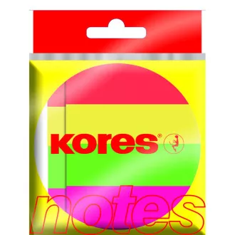 Selbstklebeblock 50x20mm 4 Neonfarben 4x50 Blatt Kores Selbstklebeblock 50x20mm 4 Neonfarben 4x50 Blatt Kores