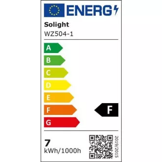 Solight LED-Lampe, klassische Form, 7W, E27, 3000K, 270°, 595lm