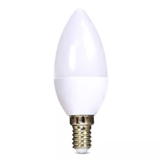 Solight LED-Lampe, Kerze, 6W, E14, 3000K, 510lm